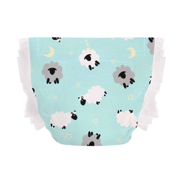 The Honest Company Overnight Baby Diapers, Sleepy Sheep, Size 5, 44 ct - Image 4